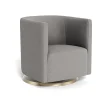 Gliders-Monte Design Mitchell Swivel Chair - Wool Fabric
