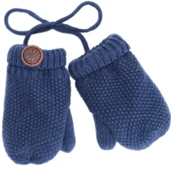 Mitts + Gloves-Calikids Mitten with Strings