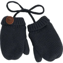 Mitts + Gloves-Calikids Mitten with Strings