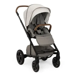 Soft Soles|Perforated Sneakers-Nuna MIXX Next Stroller (Mineral)