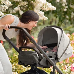 Soft Soles|Perforated Sneakers-Nuna MIXX Next Stroller (Mineral)