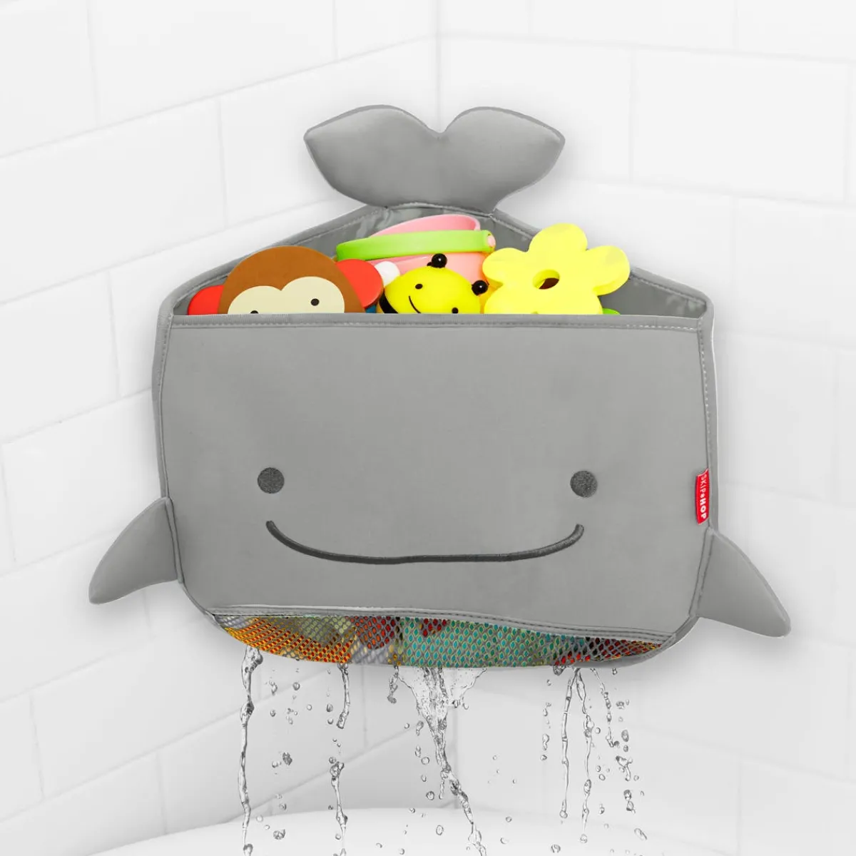 Bath Toys-Skip Hop Moby Corner Bath Toy Organizer