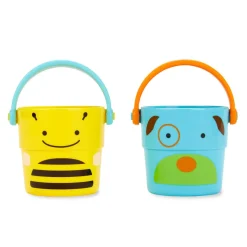 Bath Toys-Skip Hop Moby Fun-Filled Bath Bucket Gift Set