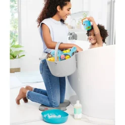 Bath Toys-Skip Hop Moby Fun-Filled Bath Bucket Gift Set
