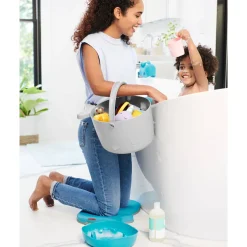 Bath Toys-Skip Hop Moby Stowaway Toy Bucket