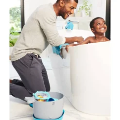 Bath Toys-Skip Hop Moby Stowaway Toy Bucket