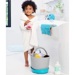 Bath Toys-Skip Hop Moby Stowaway Toy Bucket