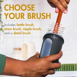 Bottle Brushes + Drying Racks-Boon Inc. Mod Brush Set