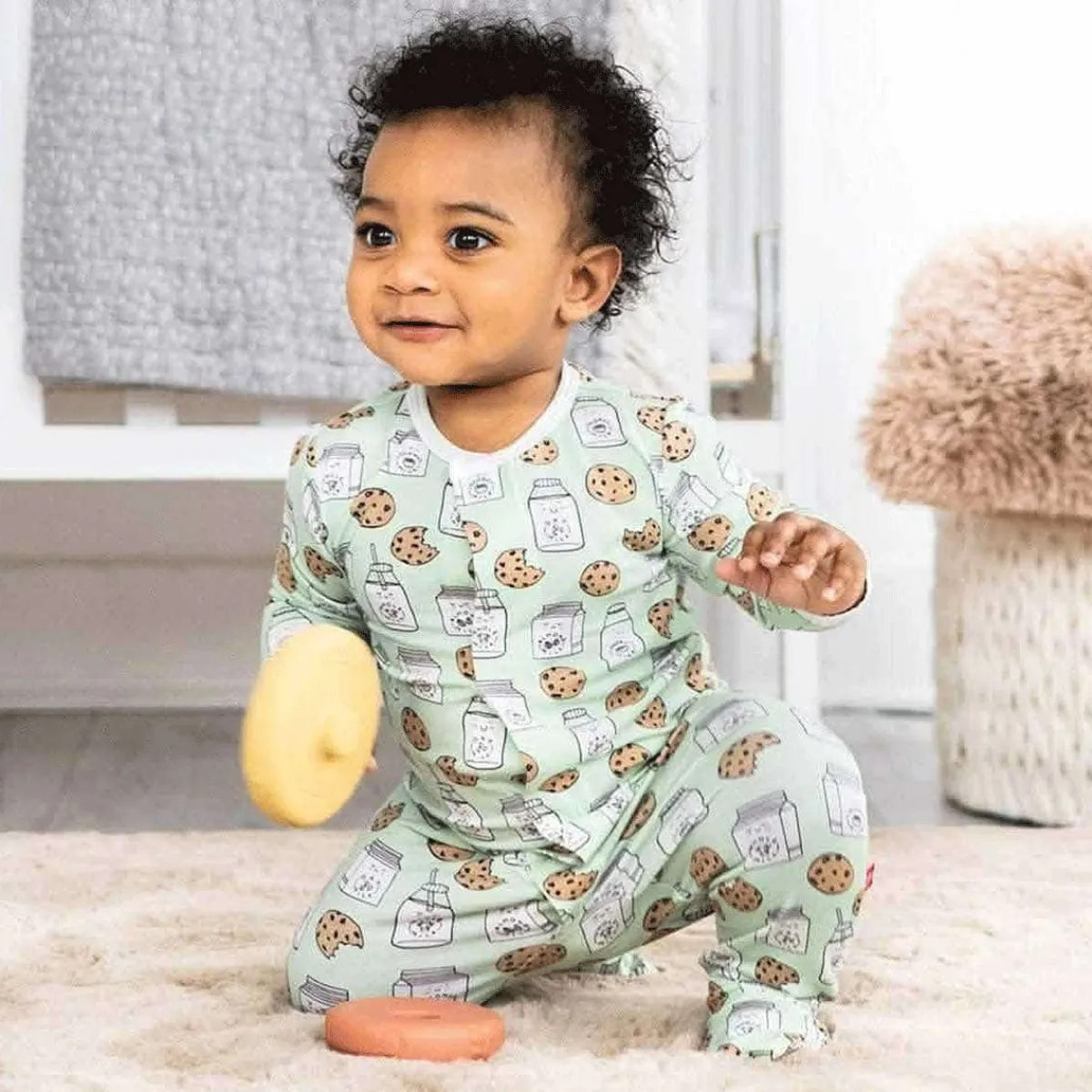 Onesies|Sleepers-Magnetic Me Modal Magnetic Footie