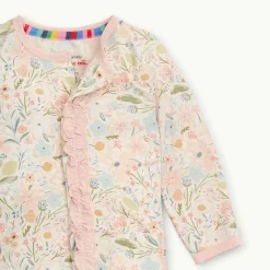 Onesies|Sleepers-Magnetic Me Modal Magnetic Ruffle Footie