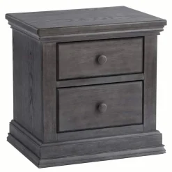 Nightstands-Pali Modena Night Stand - Distressed Granite