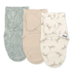 Blankets|Sleep Sacks + Wraps-Swaddle Me by Ingenuity Monogram Collection Swaddle (3 Pack)