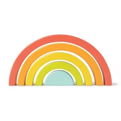 Wooden Toys|Stack + Nest Toys-Lovevery Montessori Rainbow
