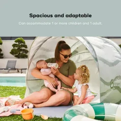 Uv Sun Protection Canopies|Travel Gear-BabyMoov Moov & Protect Green Lagoon