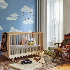 Convertible Cribs-Oeuf Moss Crib