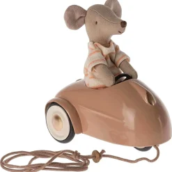 Pull Toys-Maileg Mouse Car