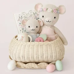 Knit Animals-cuddle + kind Mouse Mini Knit Doll