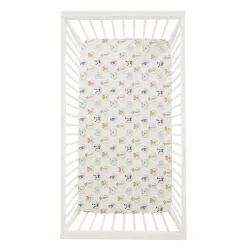 Crib Fitted Sheets-Levtex Baby Mozambique Crib Sheet
