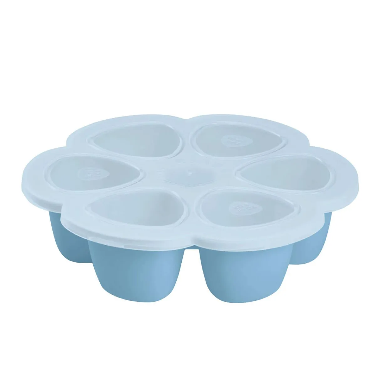 Baby Food Prep + Storage-Beaba Multiportions with Cover (3 oz)