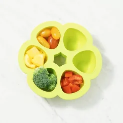 Baby Food Prep + Storage-Beaba Multiportions with Cover (3 oz)