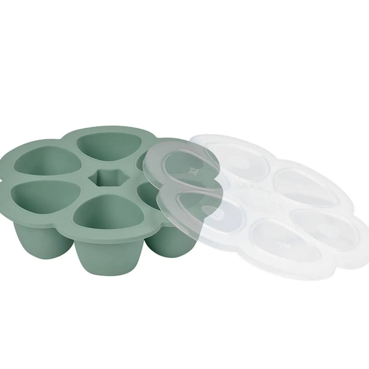 Baby Food Prep + Storage-Beaba Multiportions with Cover (3 oz)