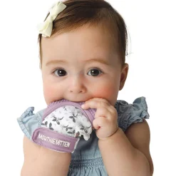 Teethers|Pacifiers + Clips-Malarkey Kids Munch Mitt Teething Mitten