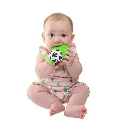 Teethers|Pacifiers + Clips-Malarkey Kids Munch Mitt Teething Mitten