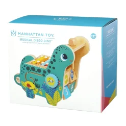 Musical Instruments|Wooden Toys-Manhattan Toy Musical Diego Dino