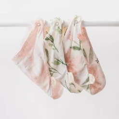Bibs + Burps-Crane Baby Muslin Bib Set