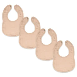 Bibs + Burps-Comfycubs Muslin Bibs (4 Pack)