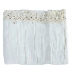 Blankets-MustBeBaby Muslin Blanket with Fringe