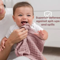 Bibs + Burps-Comfycubs Muslin Burp Cloths (6 Pack)