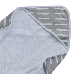 Towels + Cloths-Mebie Baby Muslin Hooded Towel