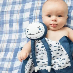 Loveys|Teething Blankies-Lulujo Muslin Lovie