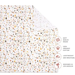 Blankets|Sleep Sacks + Wraps-Babyletto Muslin Swaddle