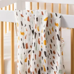 Blankets|Sleep Sacks + Wraps-Babyletto Muslin Swaddle