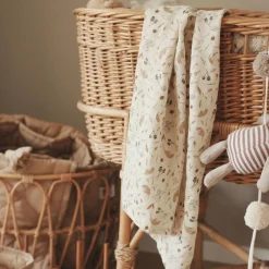 Blankets|Sleep Sacks + Wraps-Avery Row Muslin Swaddle