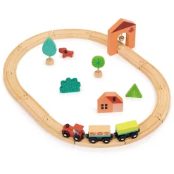Cars + Trucks|Wooden Toys-Mentari My First Train Set