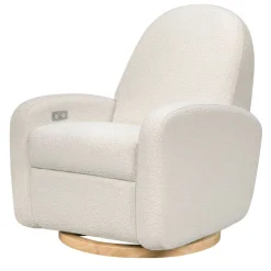 Motorized Gliders|Gliders-Babyletto Nami Electronic Glider Recliner with USB (Boucle)
