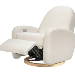 Motorized Gliders|Gliders-Babyletto Nami Electronic Glider Recliner with USB (Boucle)
