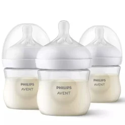 Baby Bottle Sets|Baby Bottles-Philips Avent Natural Bottle (4 oz, 3 Pack)