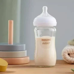 Glass Baby Bottles|Baby Bottles-Philips Avent Natural Glass Bottle (8 oz)