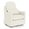 Gliders-Monte Design Nessa Glider - Fabric with Swivel Base