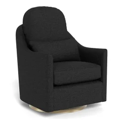 Gliders-Monte Design Nessa Glider - Fabric with Swivel Base