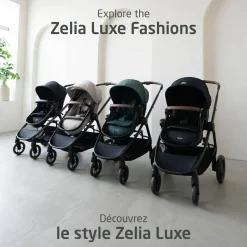 Stroller Bundles|Travel Systems-Maxi-Cosi New Generation Zelia Luxe 5-in-1 Modular Travel System