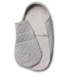 Stroller Accessories-Bugaboo Newborn Inlay Light Grey Melange