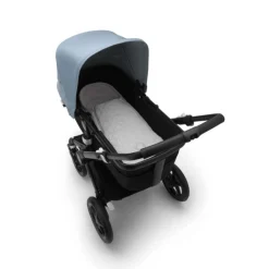 Stroller Accessories-Bugaboo Newborn Inlay Light Grey Melange