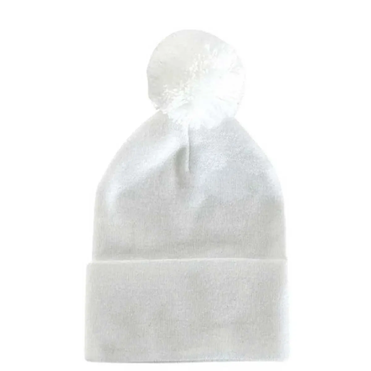 Winter Hats|Infant Hats-Kidcentral Essentials Newborn Pompom Hat