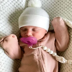 Winter Hats|Infant Hats-Kidcentral Essentials Newborn Pompom Hat