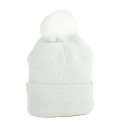 Winter Hats|Infant Hats-Kidcentral Essentials Newborn Pompom Hat